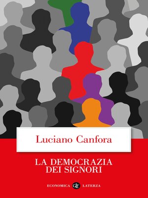 cover image of La democrazia dei signori